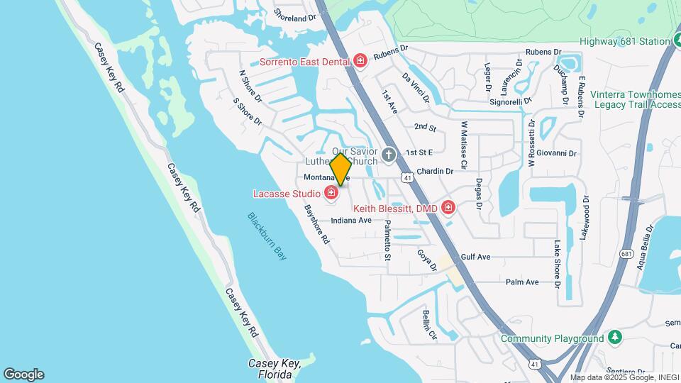 405 Bayside Ln Map and Location Details