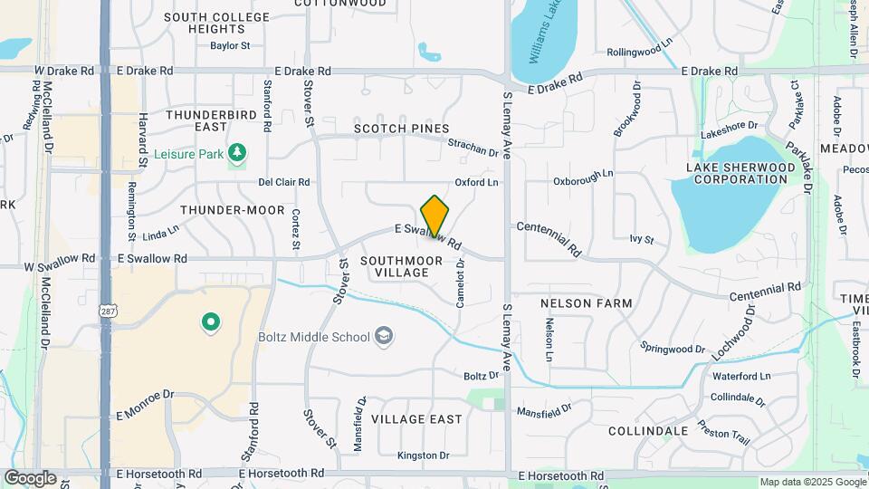 905 E Swallow Rd, Unit 8 Map and Location Details