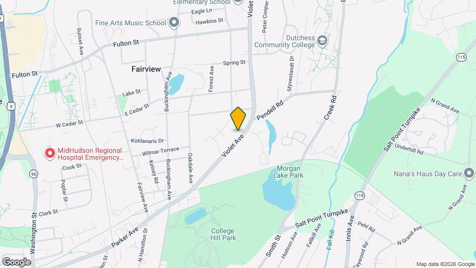 61 Violet Ave Mapa y Detalles de la Ubicación