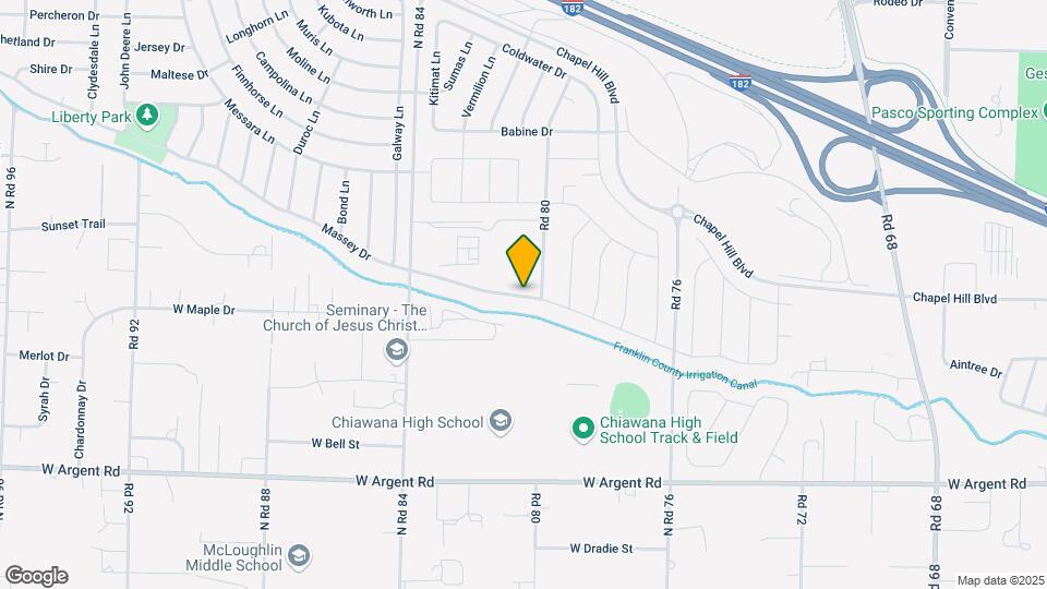 8004 Massey Dr Map and Location Details