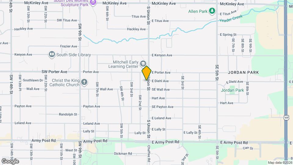 5706 South Union St Mapa y Detalles de la Ubicación