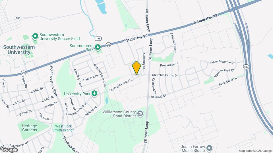 140 Moulins Ln Map and Location Details