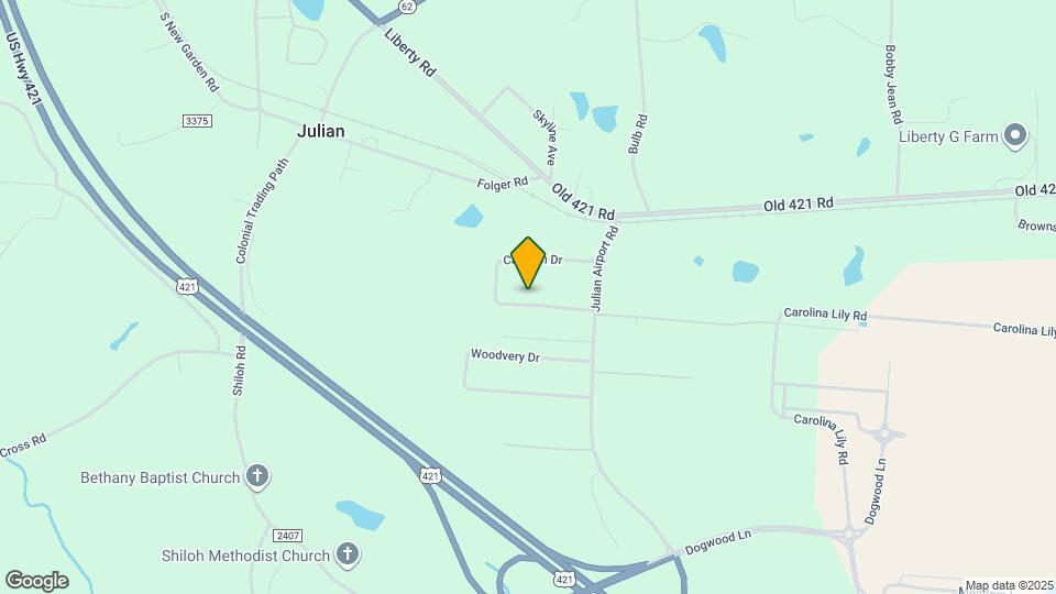 4574 Calhoun Dr Map and Location Details