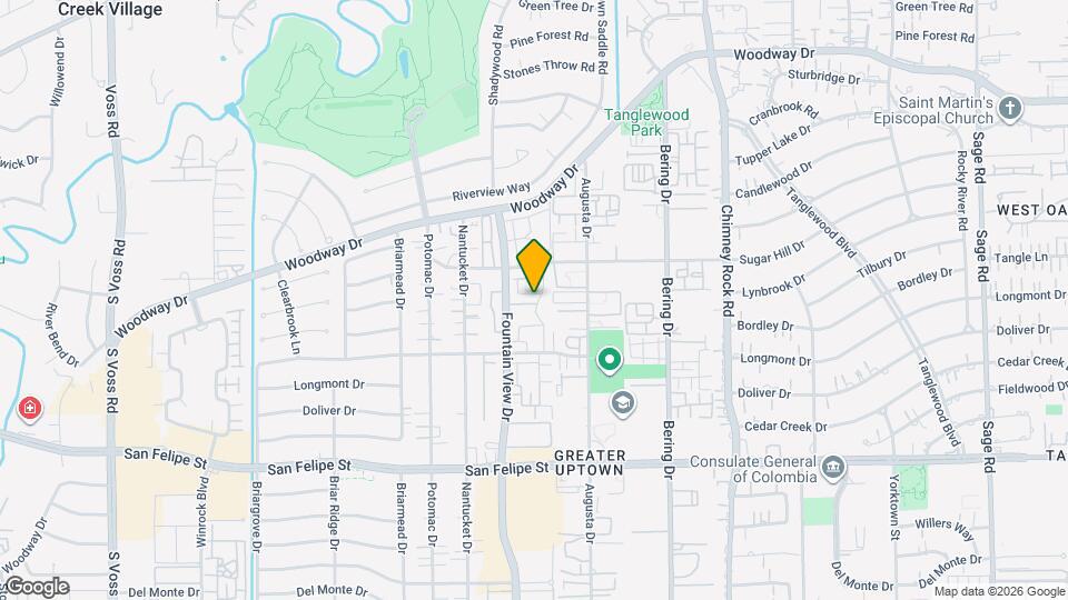 5816 Lynbrook Dr Map and Location Details