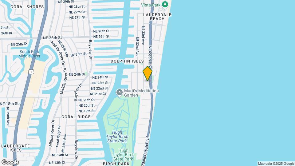 2011 N Ocean Blvd Mapa y Detalles de la Ubicación