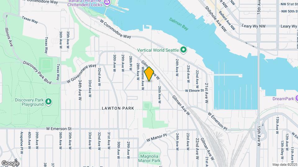 4221 27th Ave W Map and Location Details
