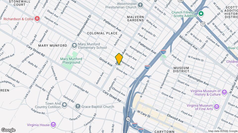 4008 Grove Ave Map and Location Details