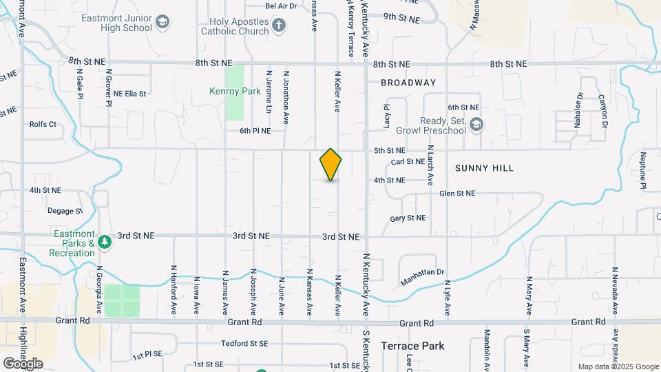 420 N Keller Ave Map and Location Details