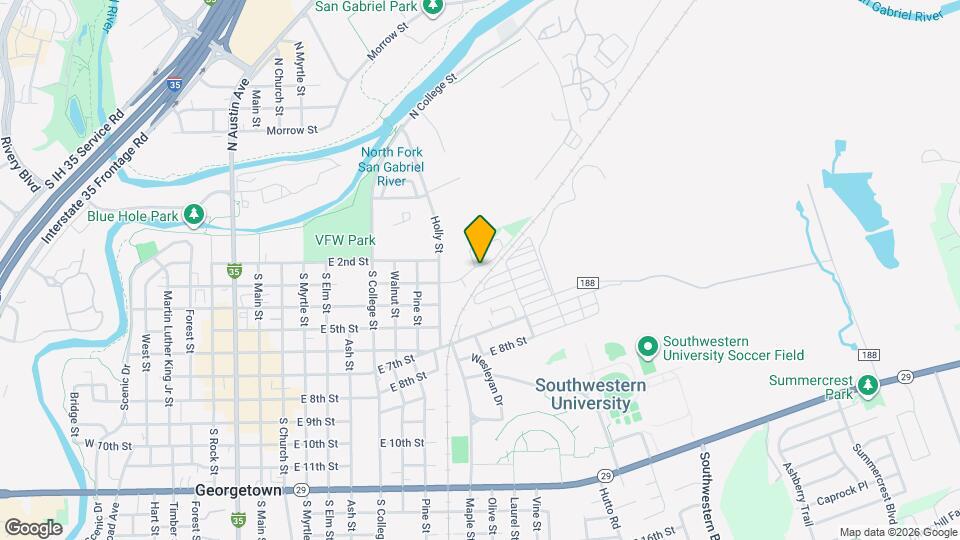 1102 E 3rd St Map and Location Details