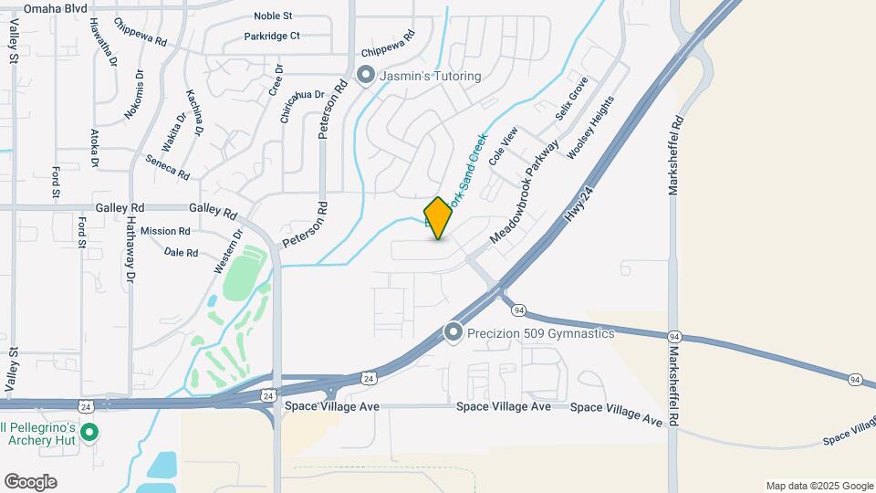 7135 Preble Dr Map and Location Details