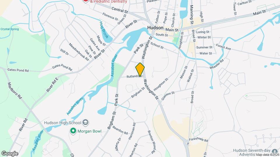 4 Rutland St, Unit #4 Map and Location Details