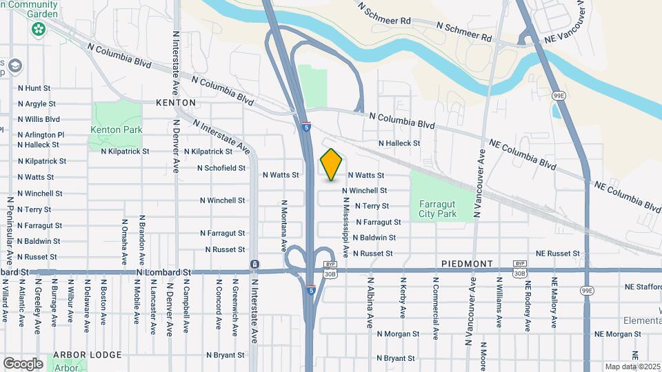 1009 N Winchell St Mapa y Detalles de la Ubicación