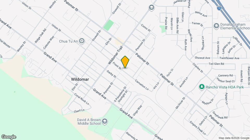 21672 Front St Map and Location Details