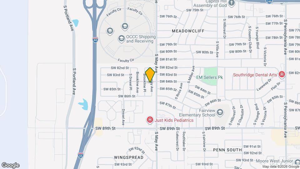 8505 S Camay Ave Map and Location Details