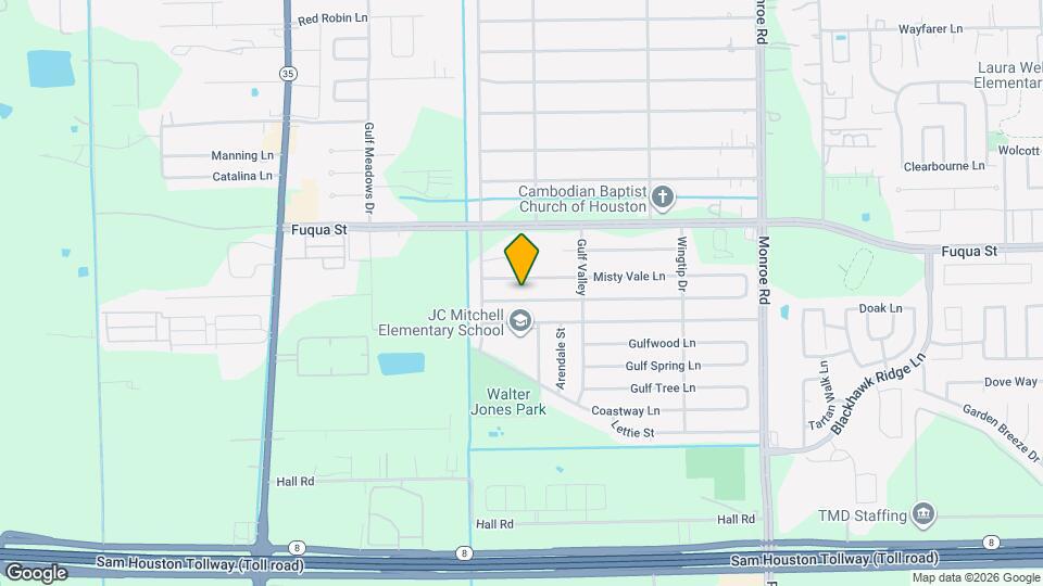 8027 Garden Parks Dr Map and Location Details