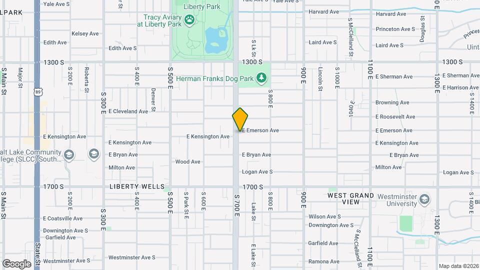 1507 S 700 E Map and Location Details