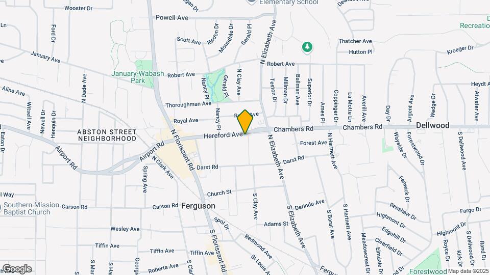 151 N Clay Ave Mapa y Detalles de la Ubicación