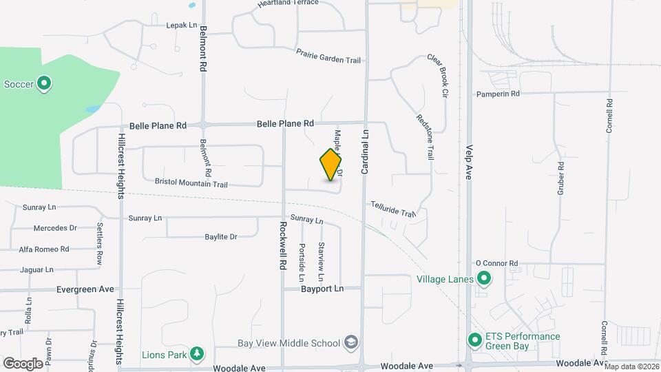 2652 Maple Hills Dr Map and Location Details