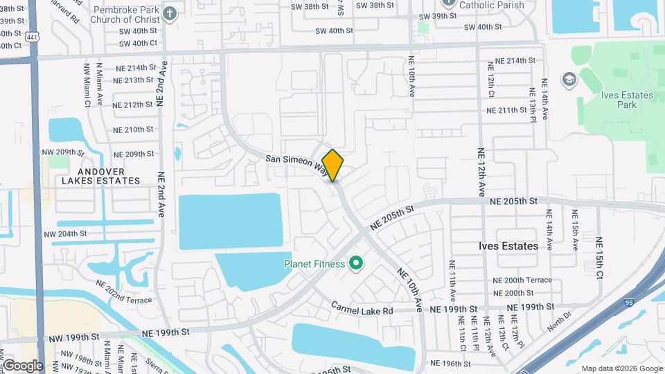 20631 NE 7th Pl Map and Location Details