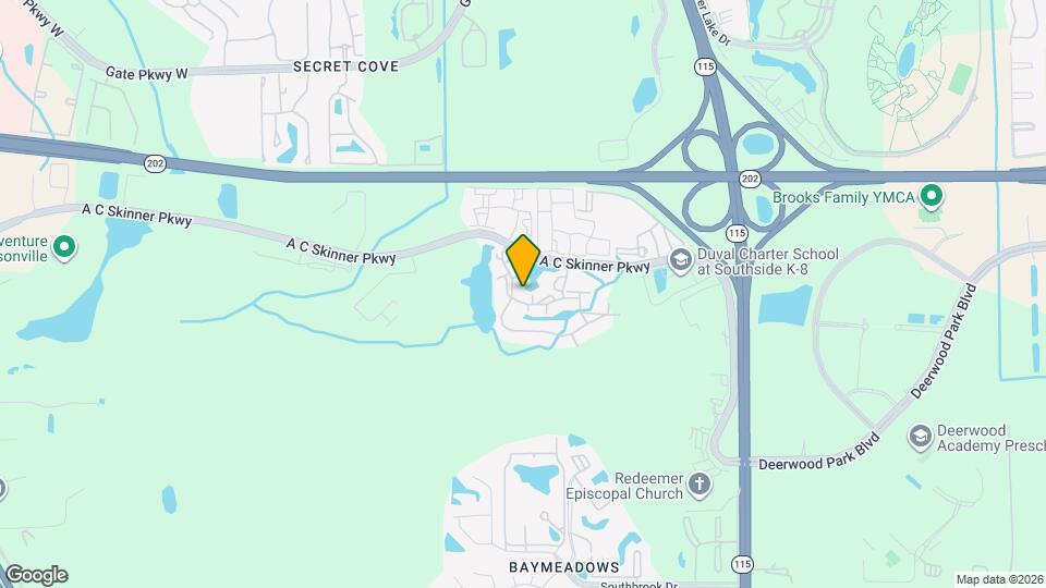 8201 Green Parrot Road, Unit 308 Map and Location Details