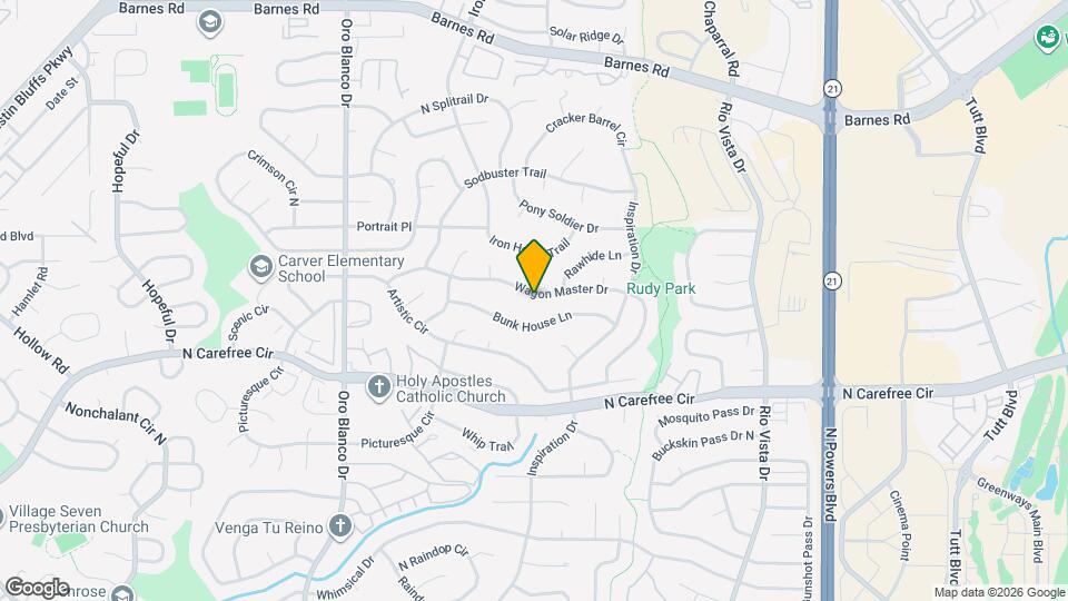 5155 Wagon Master Dr Map and Location Details