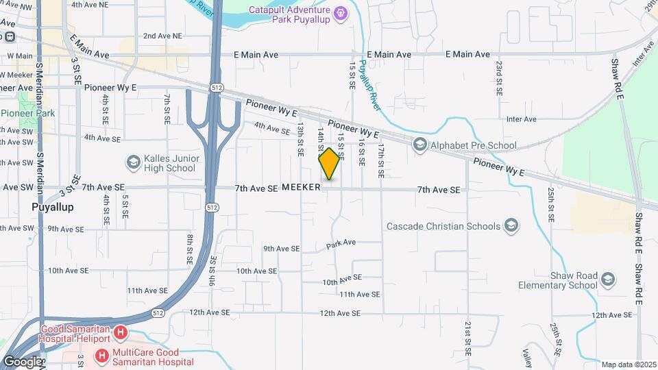 1411 7th Ave SE Map and Location Details