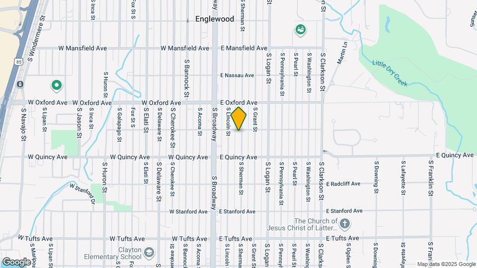 4209 S Sherman St Map and Location Details