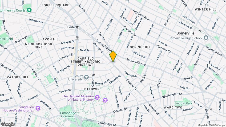 287 Beacon St Map and Location Details