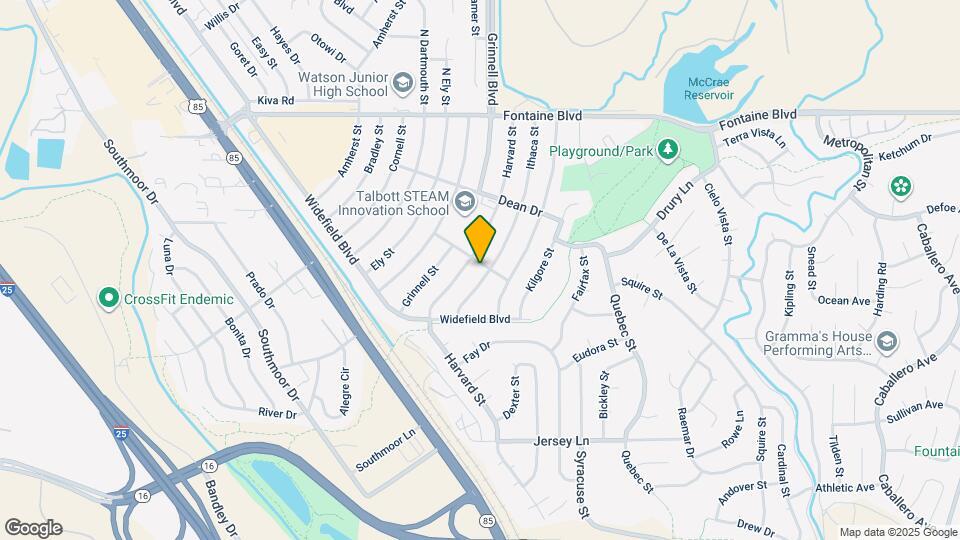 603 Del Brook Dr Map and Location Details