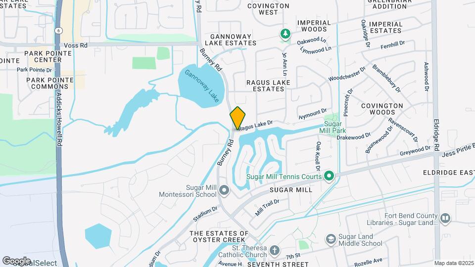 14311 Ragus Lake Dr Map and Location Details