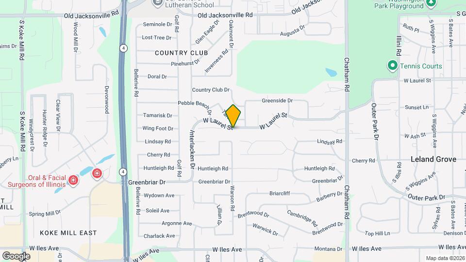 2312 W Laurel St Mapa y Detalles de la Ubicación