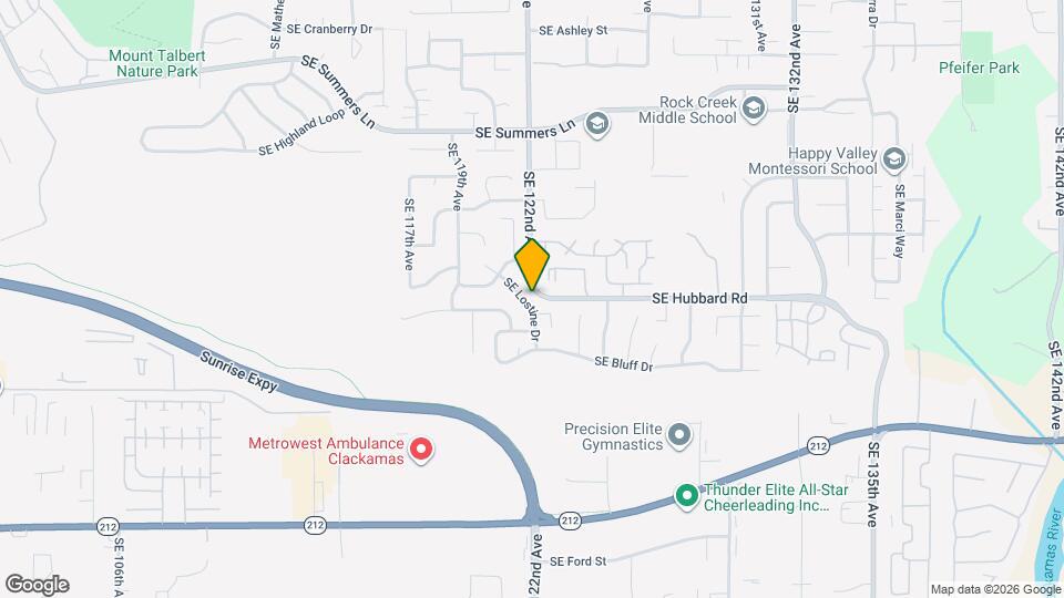 15040 SE Lostine Dr Map and Location Details