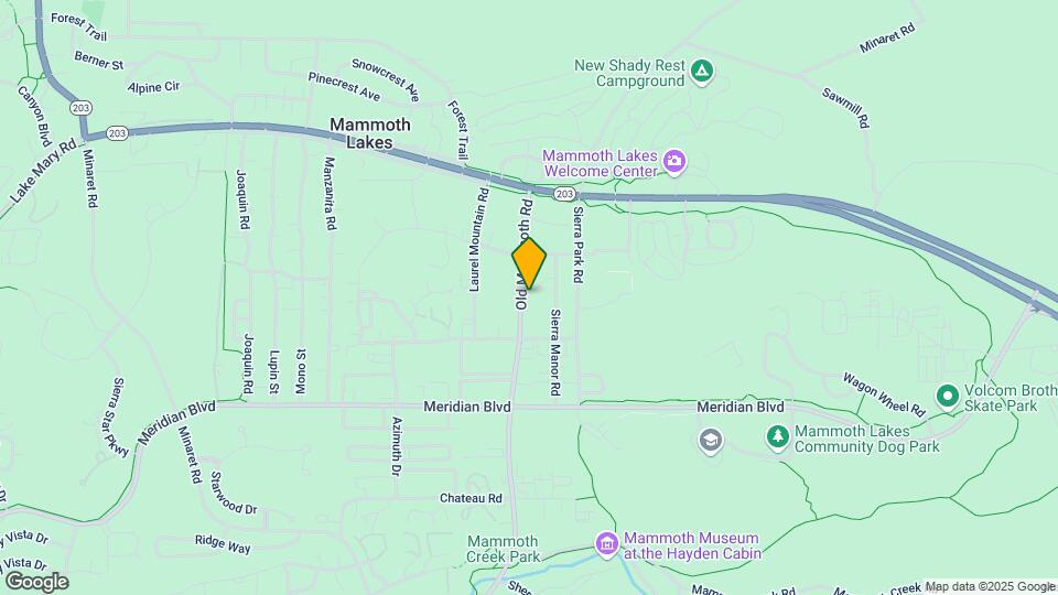 165 Old Mammoth Rd Map and Location Details