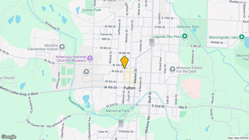 611 Nichols St Map and Location Details