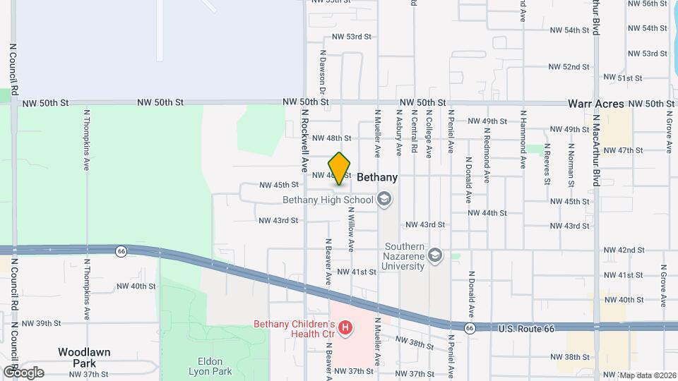 7001 NW 45th St Map and Location Details