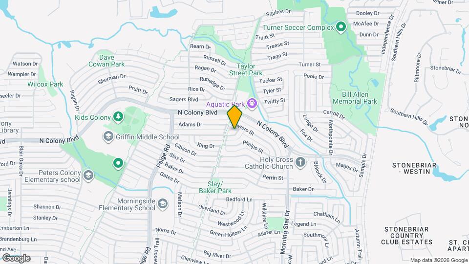 5611 Foster St Map and Location Details