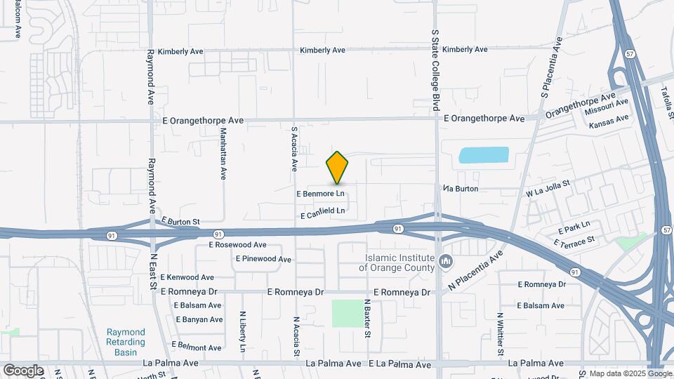 1559 E Benmore Ln Map and Location Details