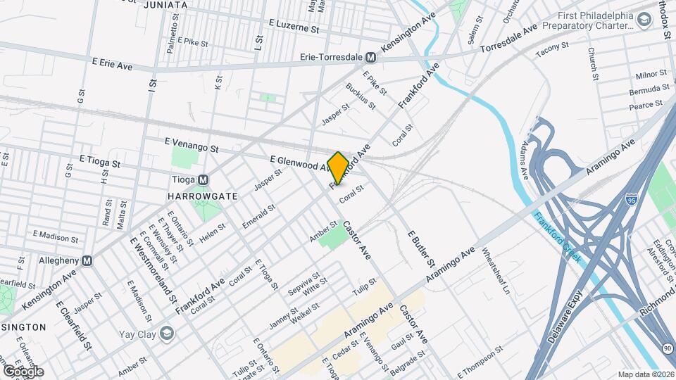 3717 Frankford Ave Map and Location Details