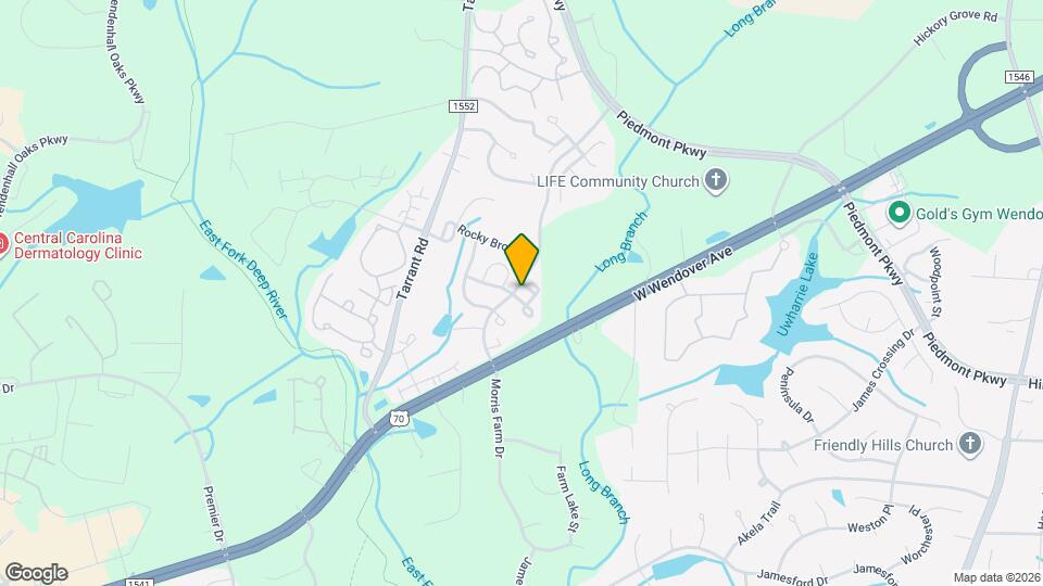 3646 Morris Farm Dr Map and Location Details