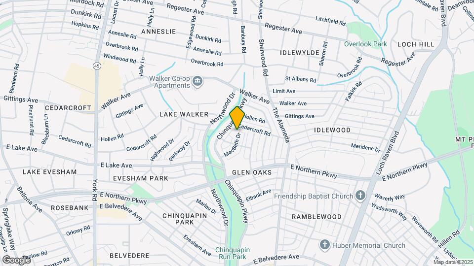 6138 Macbeth Dr, Unit 1st Floor Map and Location Details