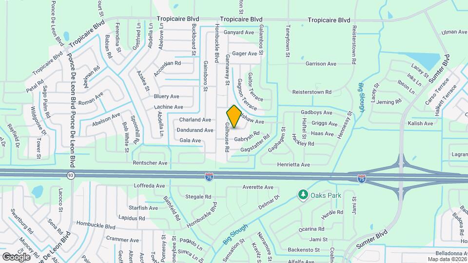 5725 Gallopo Rd Map and Location Details