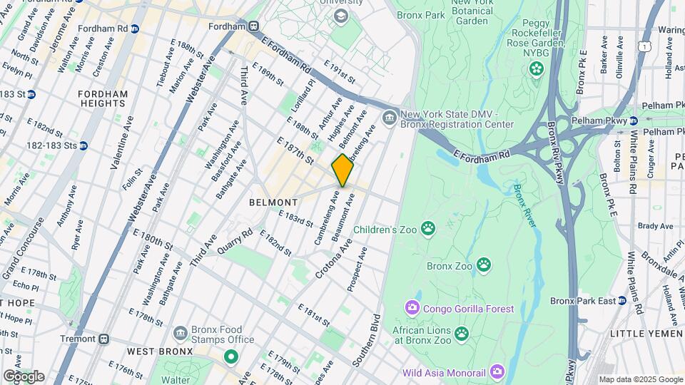 2350 Cambreleng Ave Mapa y Detalles de la Ubicación