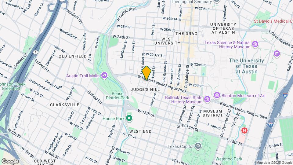 1808 Pearl St Map and Location Details