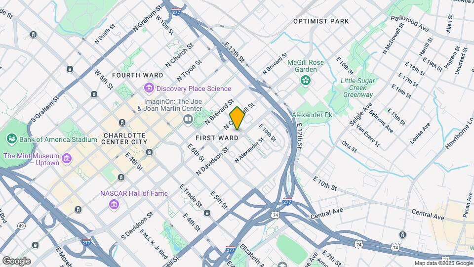 558 E 9th St Map and Location Details