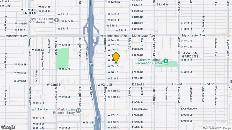 205 W 89th St Map and Location Details