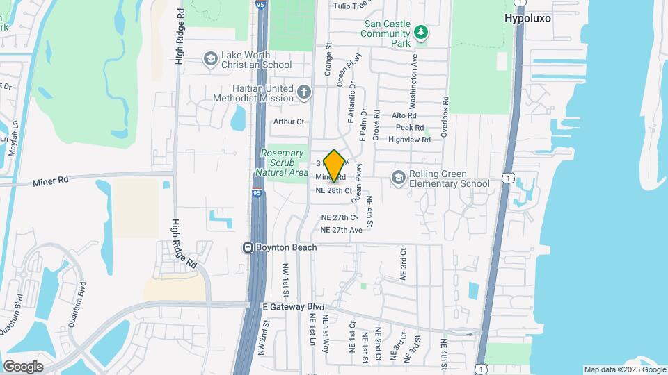 201 NE 28th Ct Map and Location Details