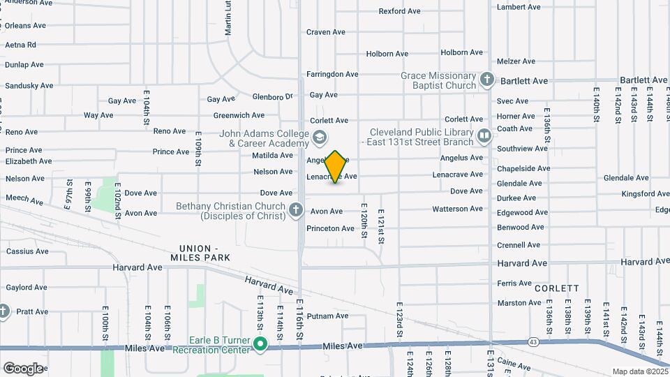 11805 Dove Ave Map and Location Details