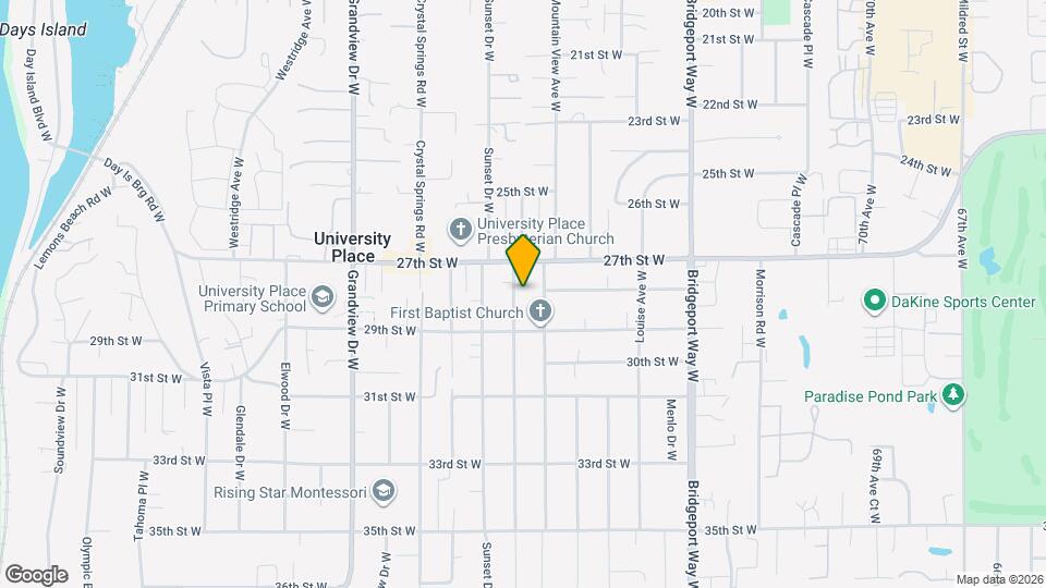 2723 Locust Ave W Map and Location Details