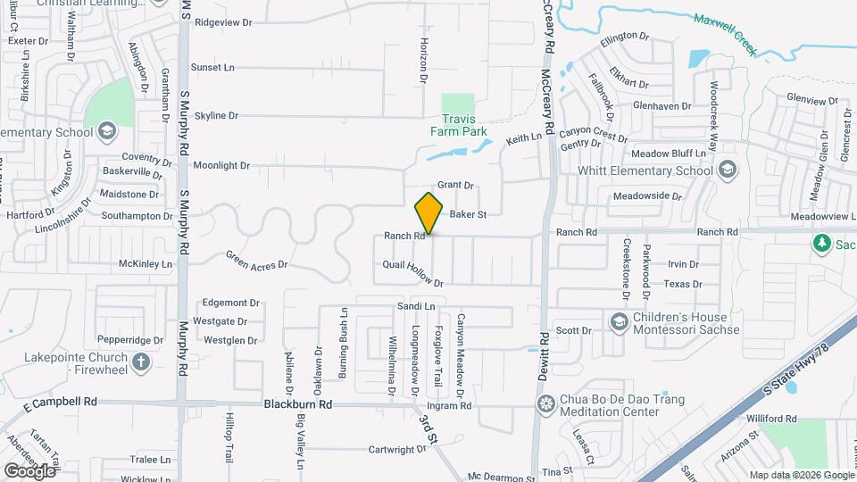 7319 Crane Dr Map and Location Details