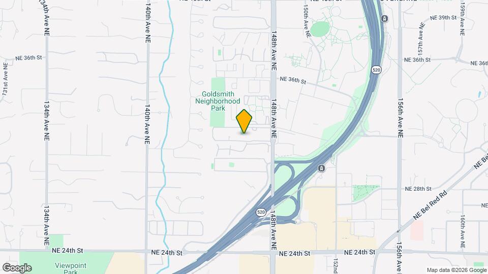 14580 NE 31st St Map and Location Details